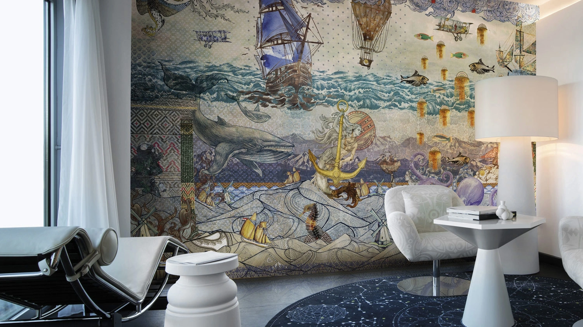 Carta da parati Atlantis di London Art