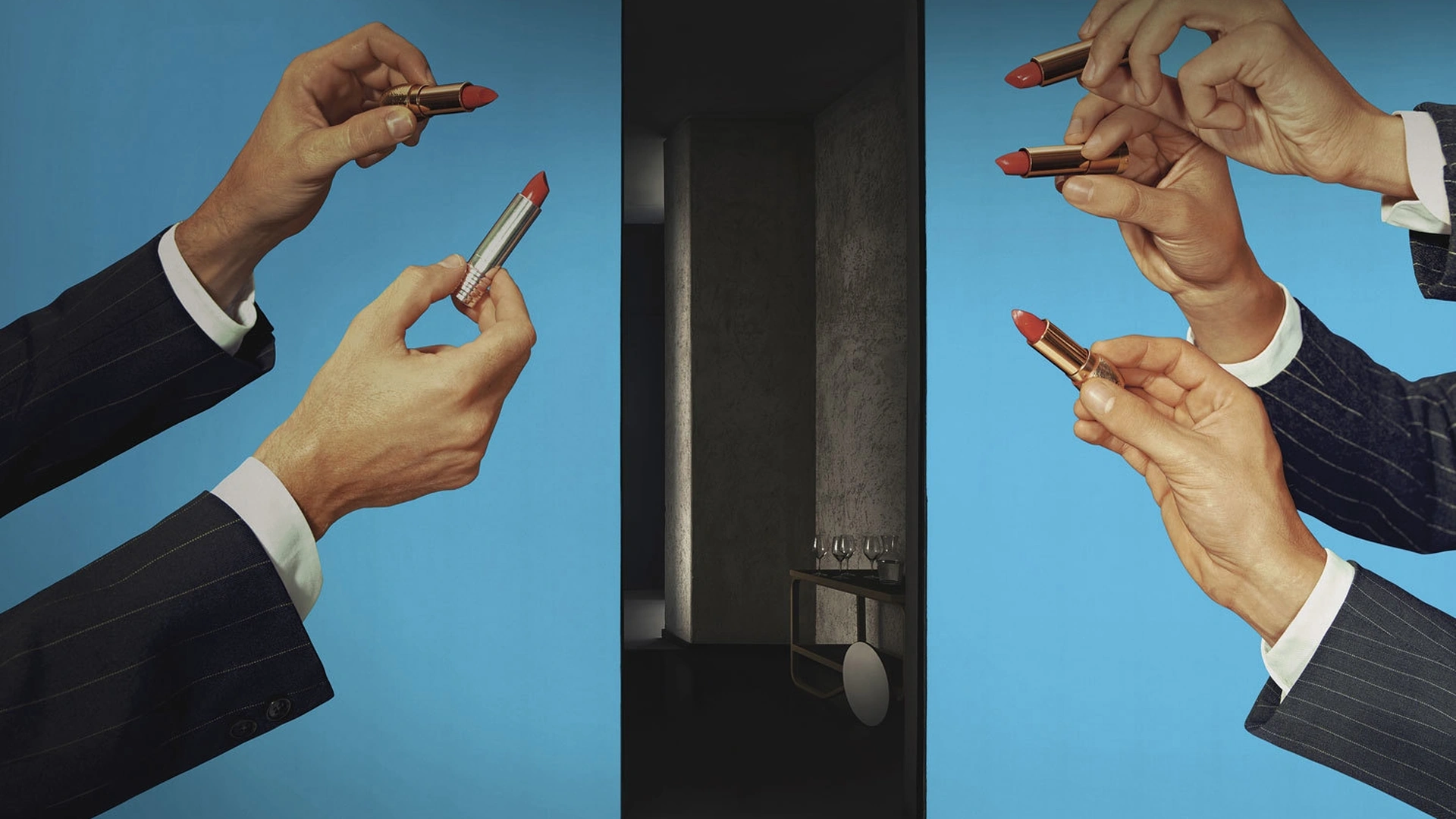 Carta da parati Beauty is Nothing di London Art