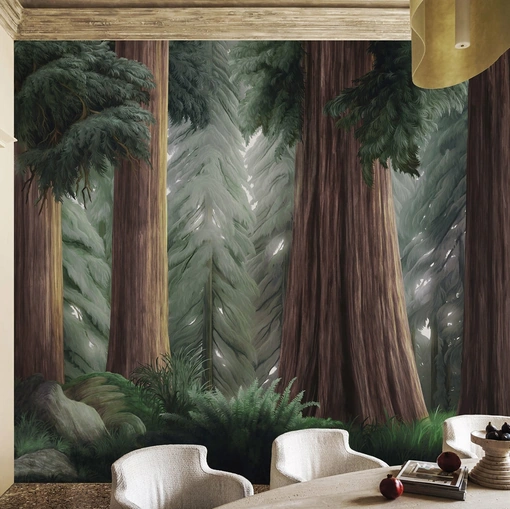 Carta da parati La Forêt Éternelle di London Art