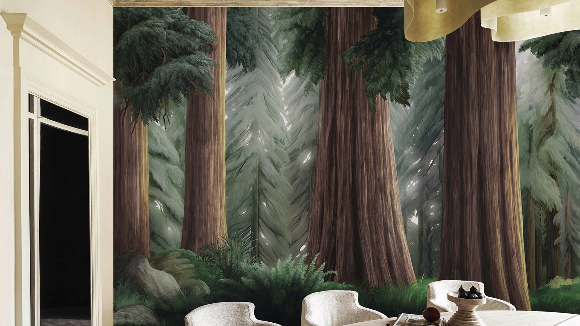 Carta da parati La Forêt Éternelle di London Art