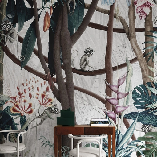 Carta da parati Looks in the Forest di London Art