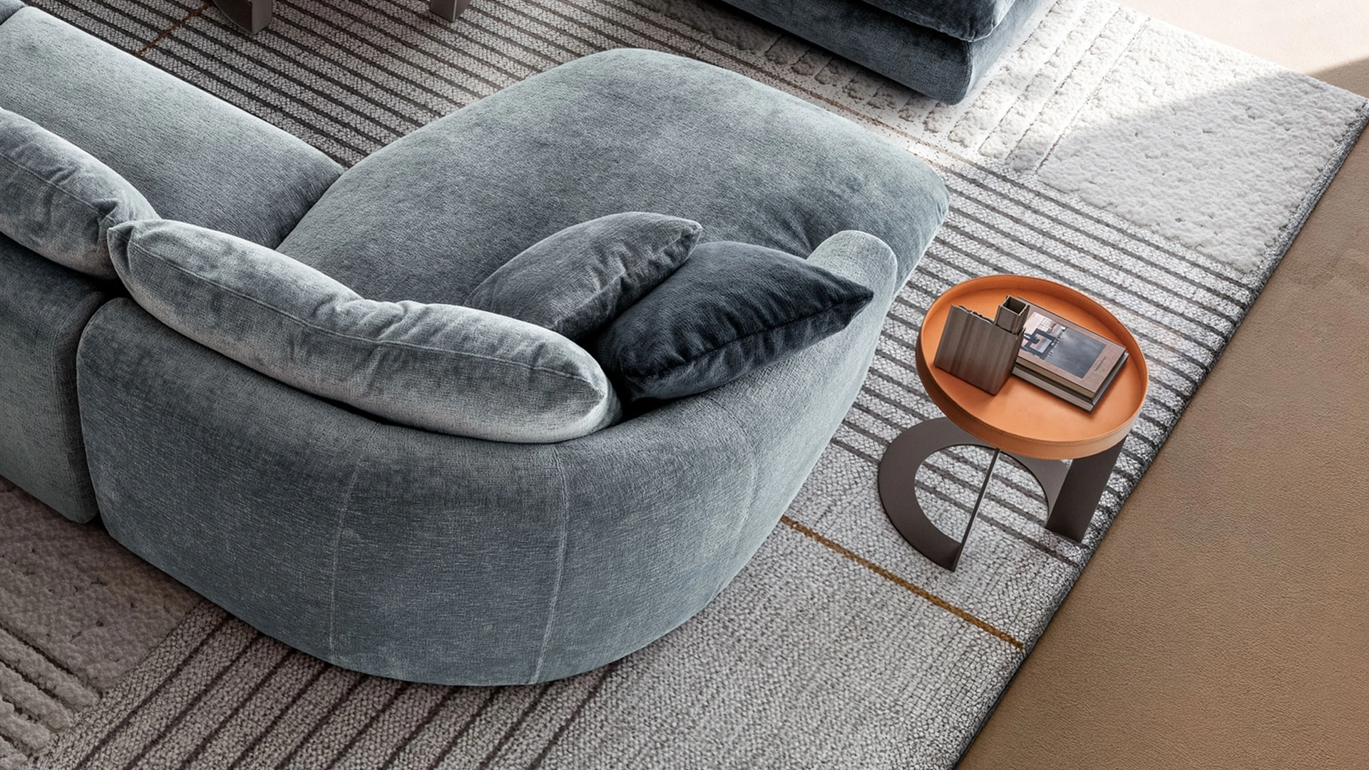 Tavolino con vassoio Otto Tray di Twils