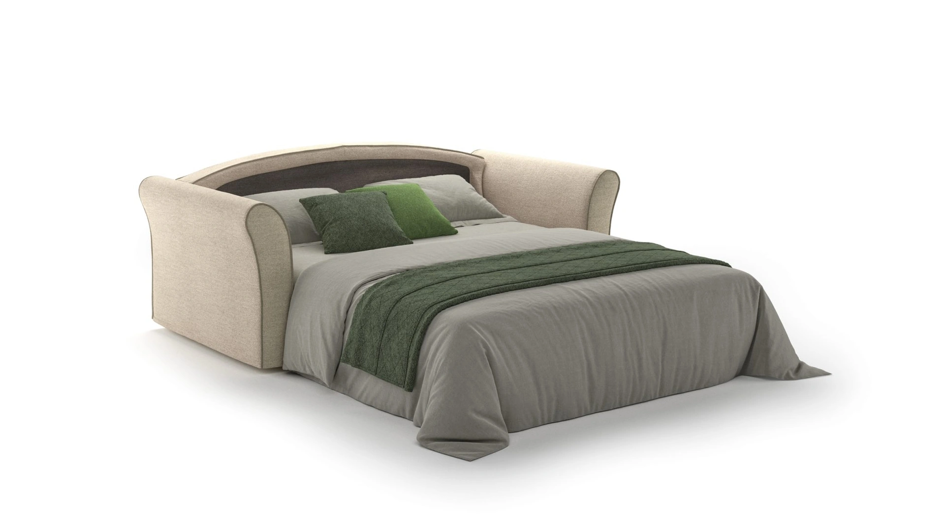 Divano letto classico Airon di Biba Salotti