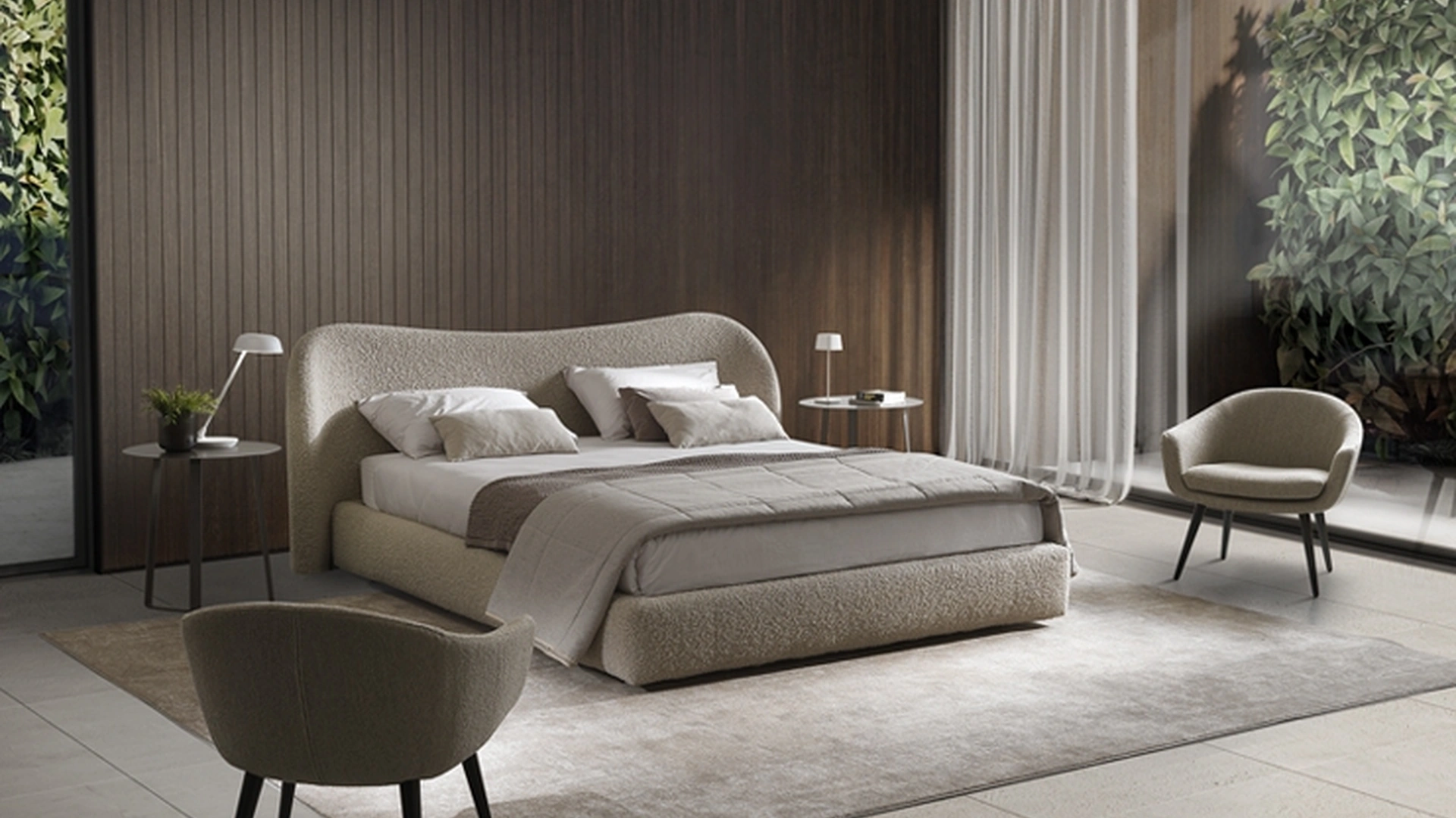 Letto Cookies Bed con contenitore di Barzaghi Salotti
