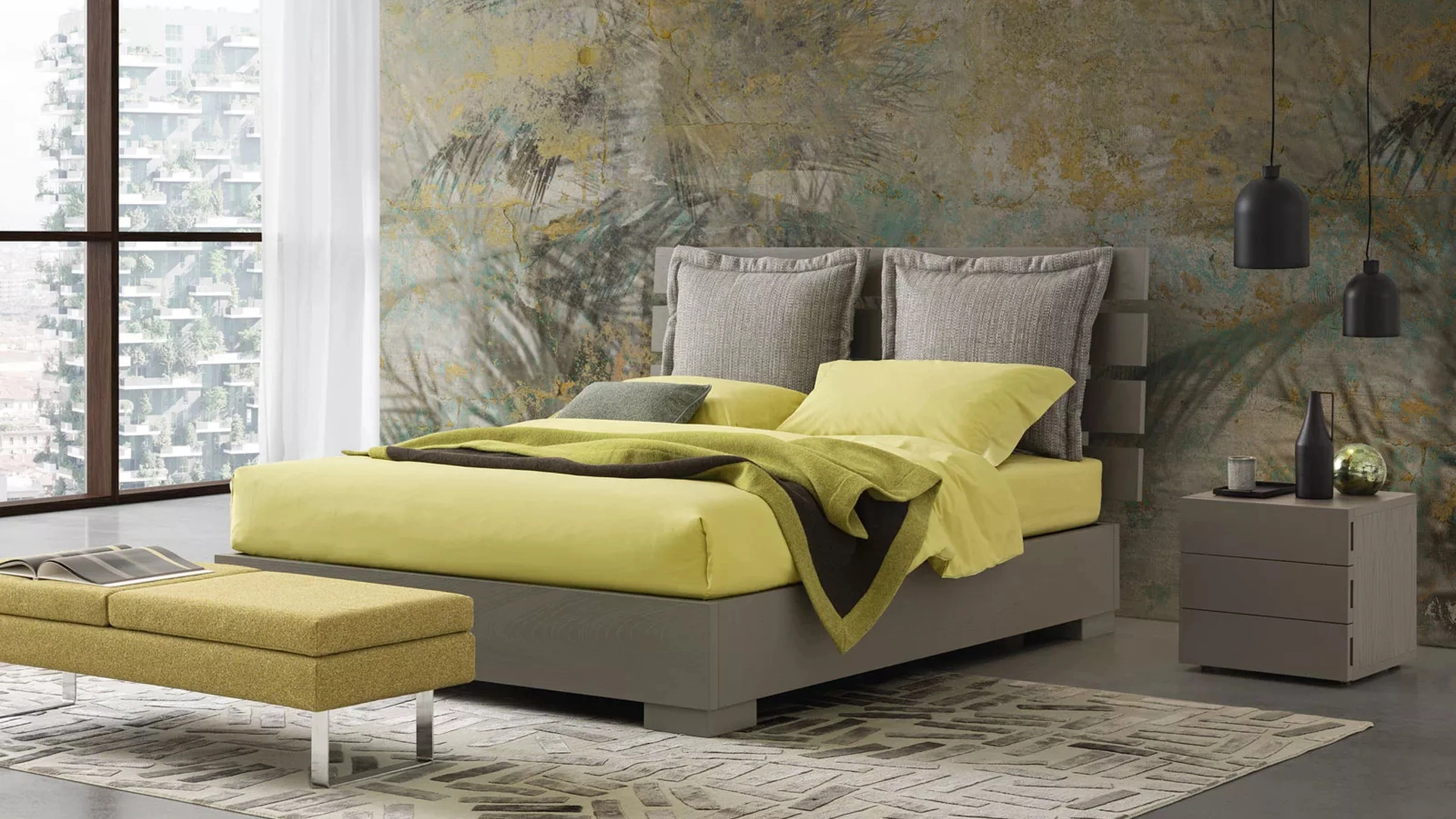 Letto in legno Parkside di Oggioni