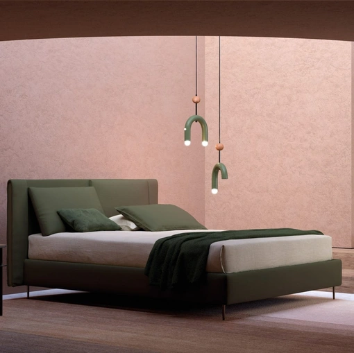 Letto in tessuto Slide di Biba Salotti