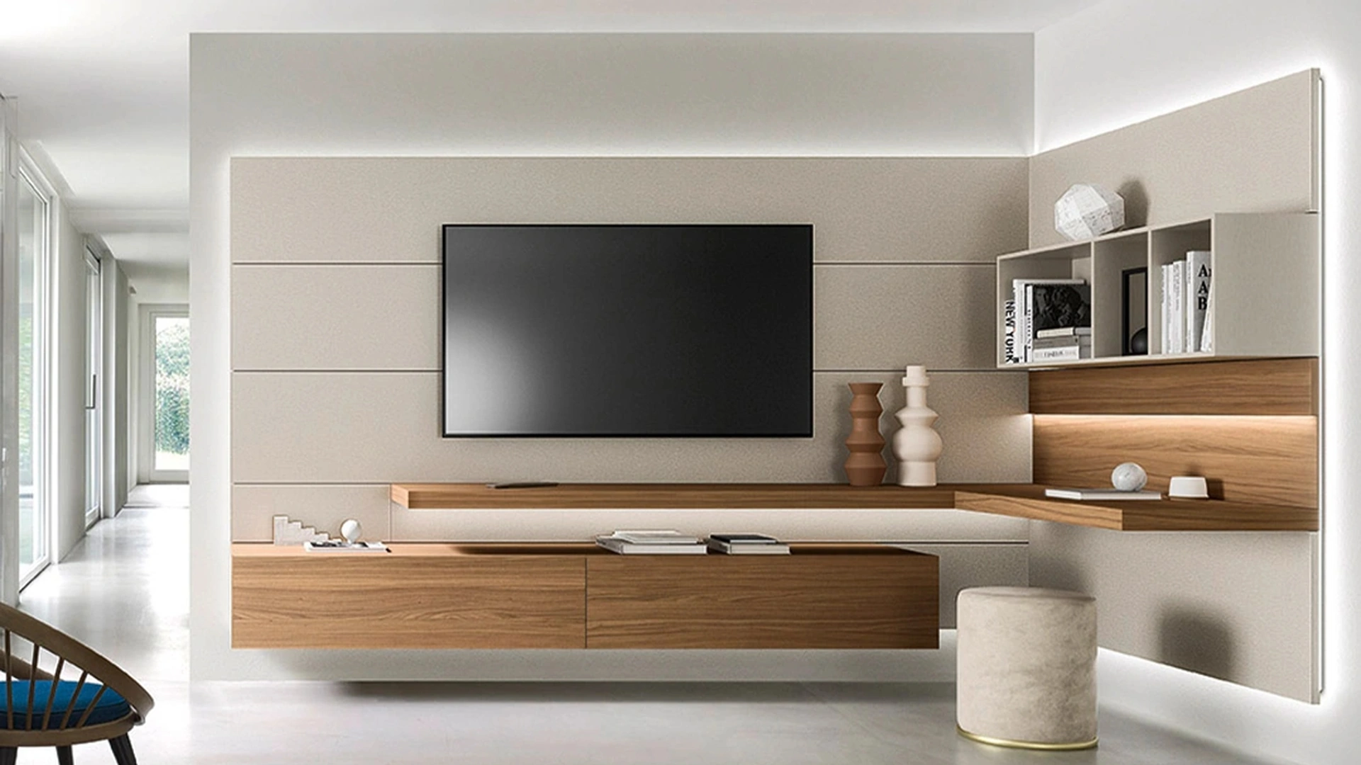 Parete Attrezzata Lampo 014 di Sangiacomo