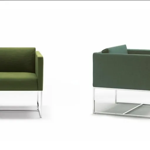 Poltroncina in tessuto Max di Biba Salotti