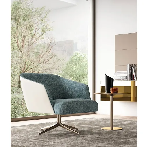 Poltroncina in tessuto Tag di Biba Salotti