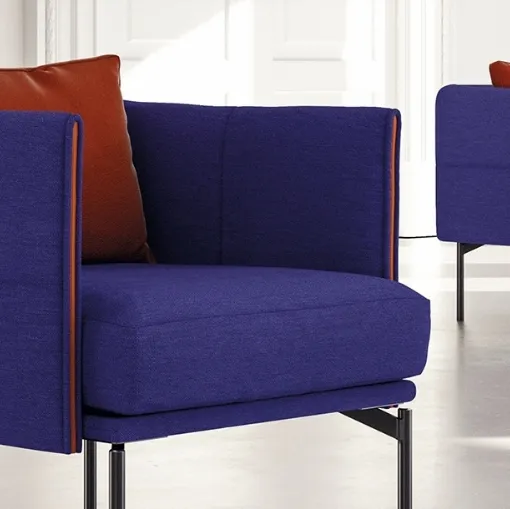 Poltroncina sfoderabile Zip di Biba Salotti