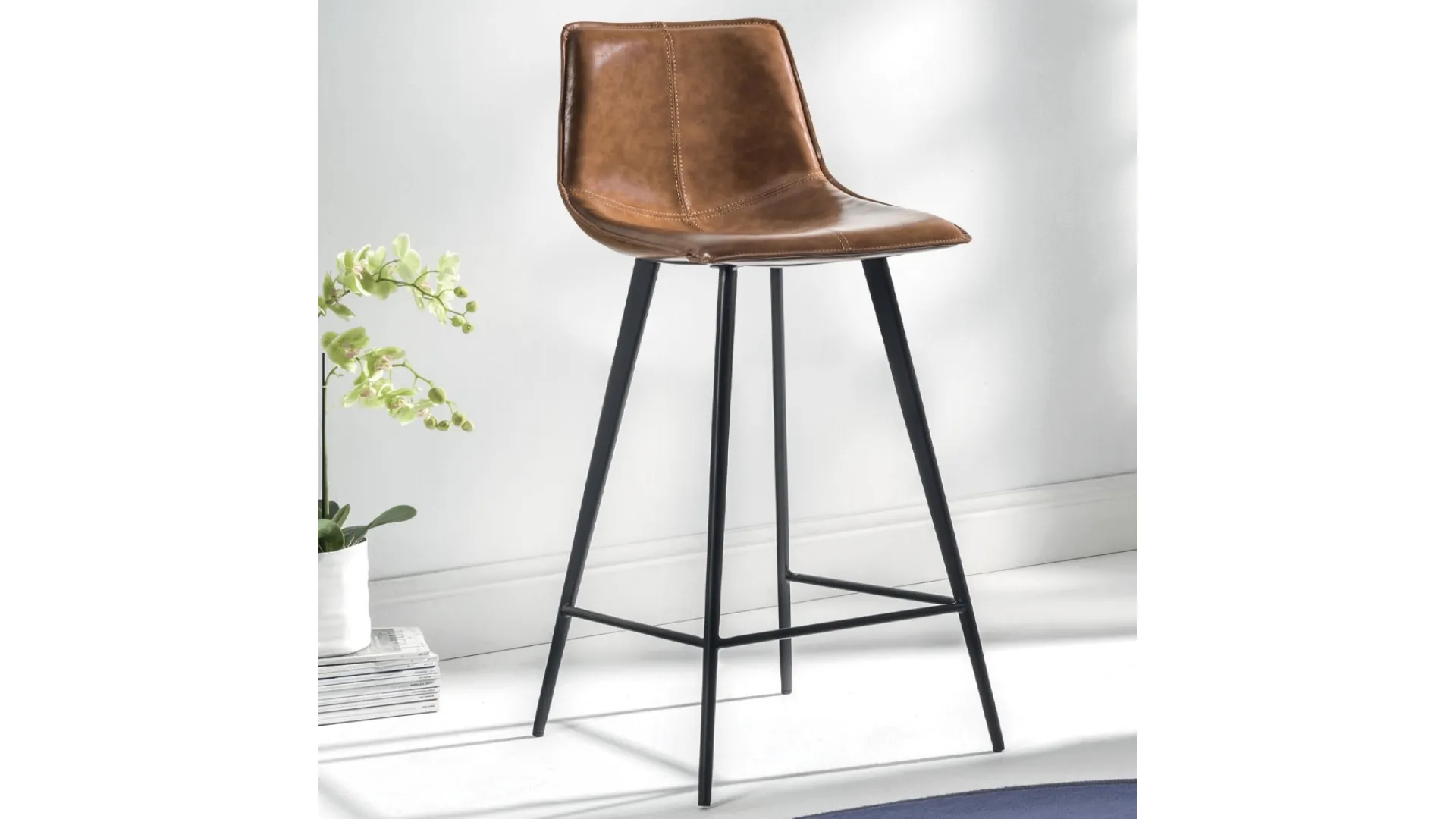 Sgabello Dublin Stool 4 gambe 80 di La Seggiola