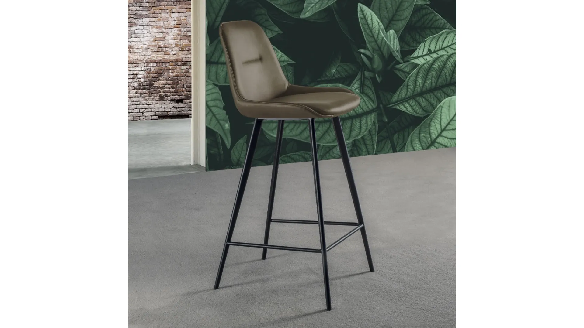 Sgabello Norway Stool 4 gambe 80 di La Seggiola