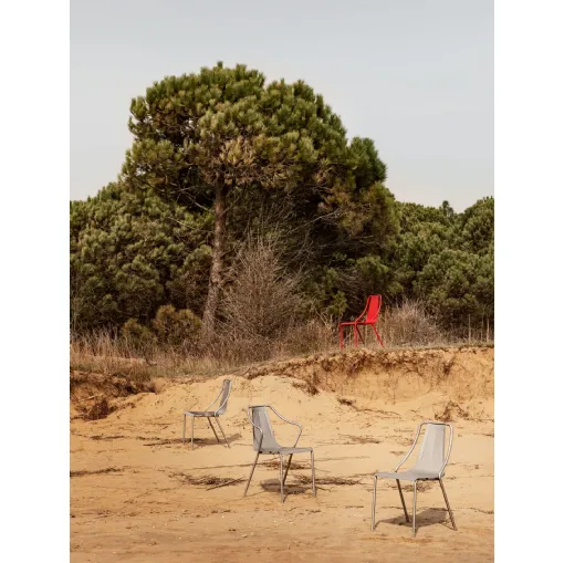 Sedia in metallo Ola di Midj