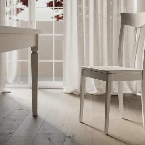 Sedia Rose completamente in legno di Arredo3
