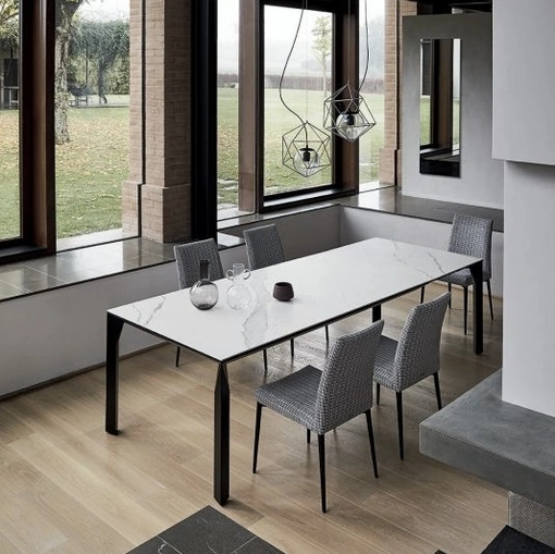 Tavolo Mirage in SuperMarmo di Bontempi