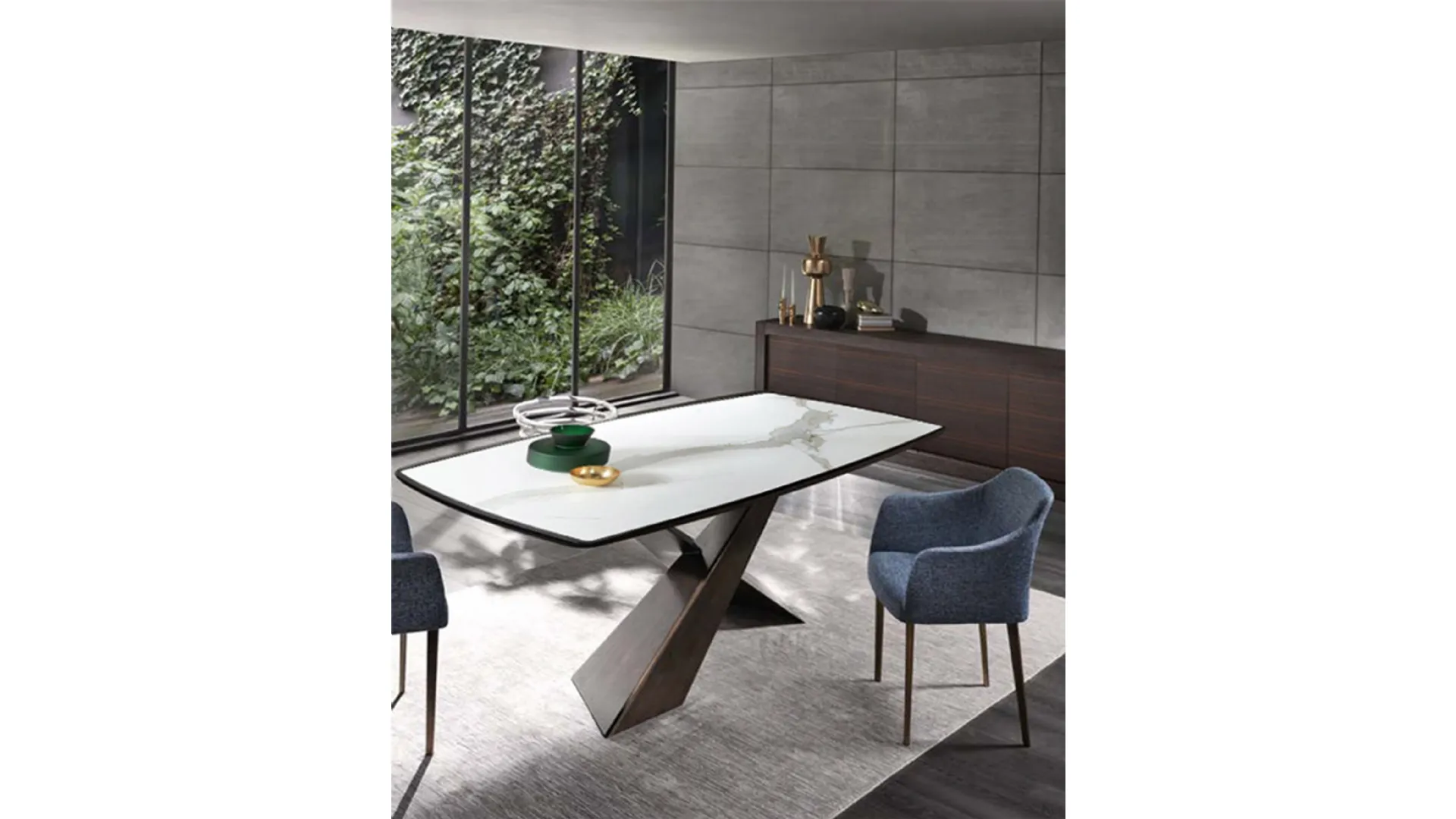 Tavolo allungabile Living Ceramica di Riflessi