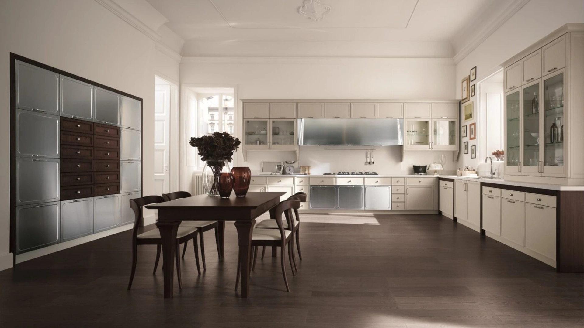 Cucina Classica Avenue ad angolo di Aster Cucine