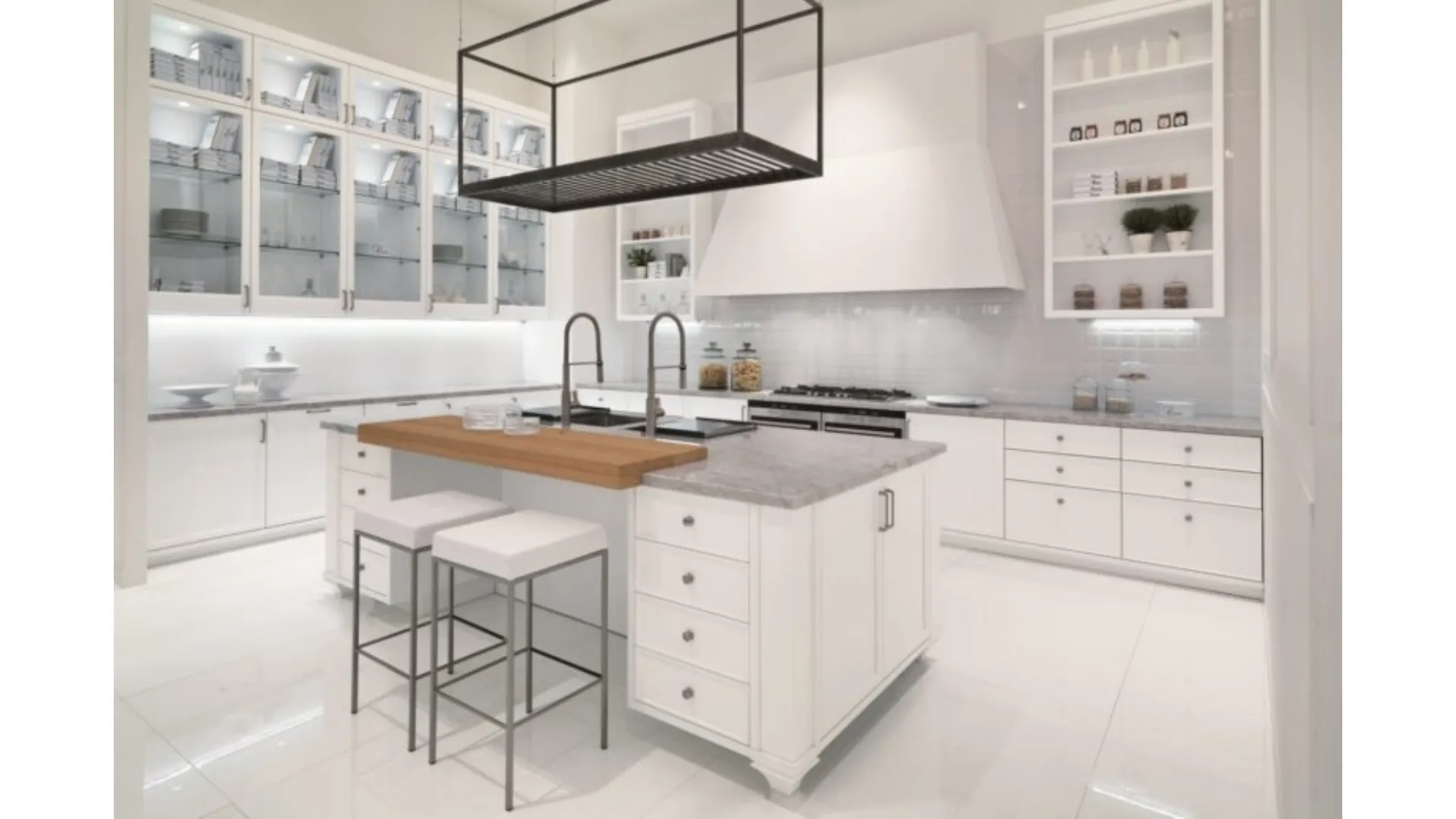 Cucina Classica con isola Avenue di Aster Cucine