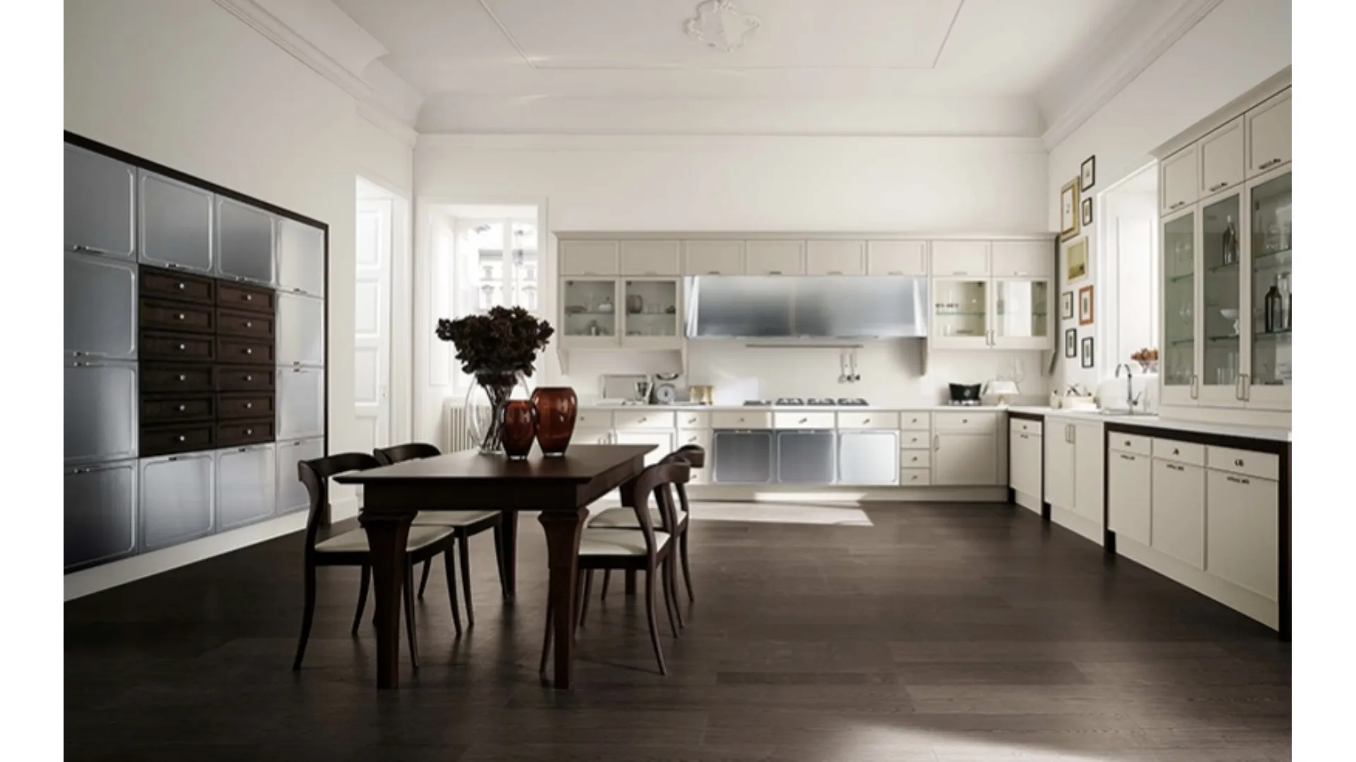Cucina Classica con isola Avenue di Aster Cucine
