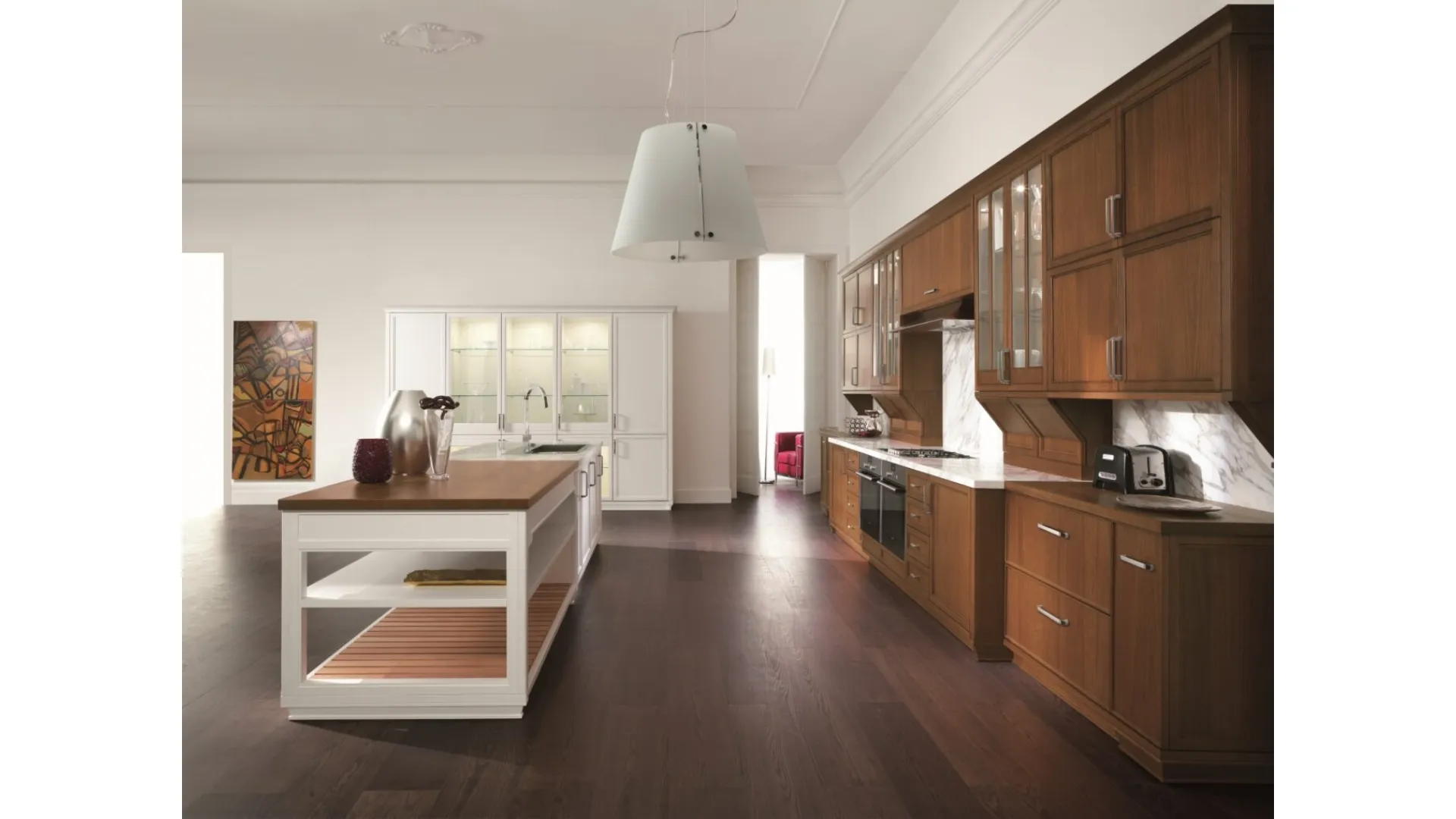 Cucina Classica con isola Avenue di Aster Cucine