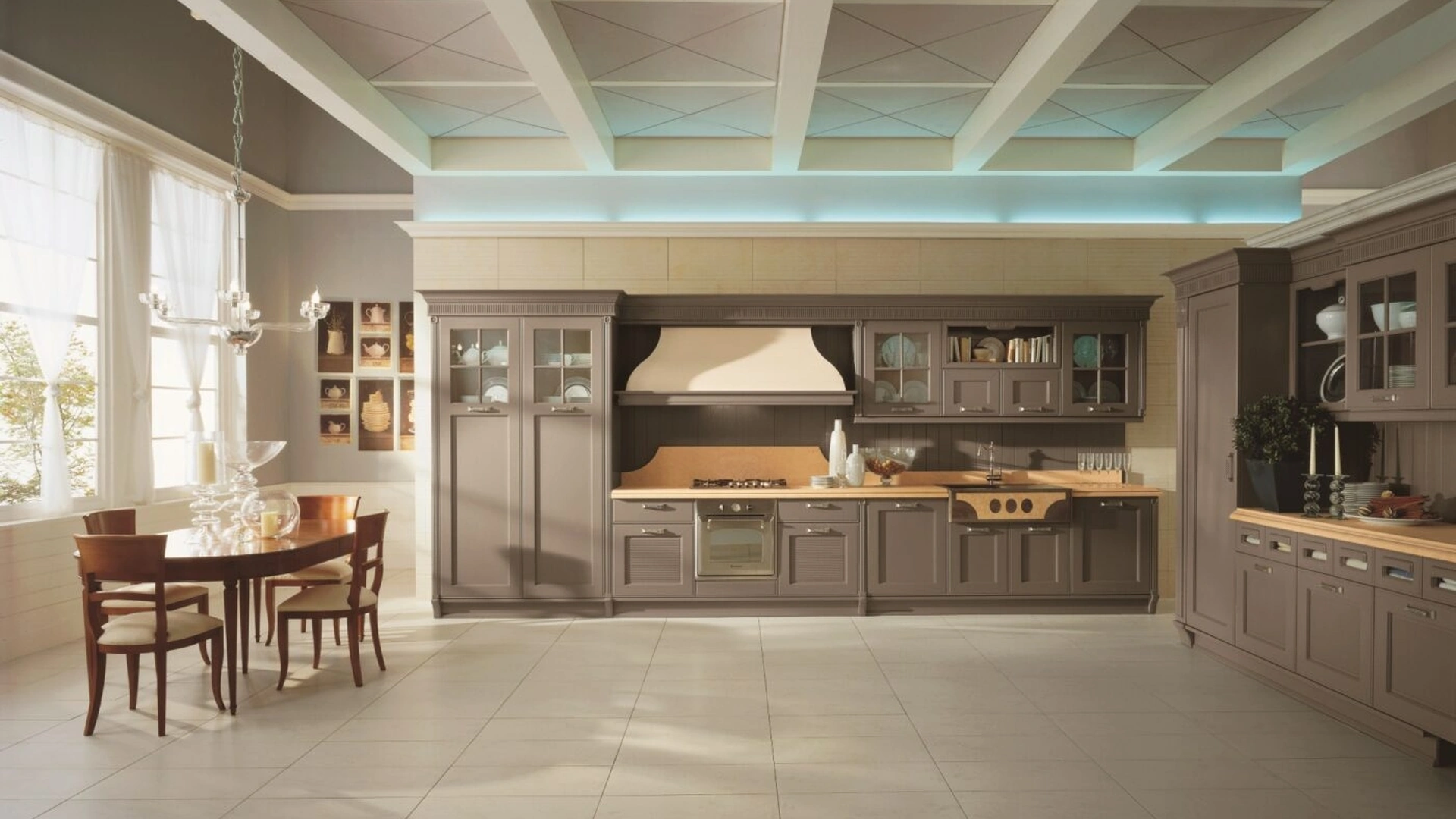 Cucina Classica Opera angolare di Aster Cucine