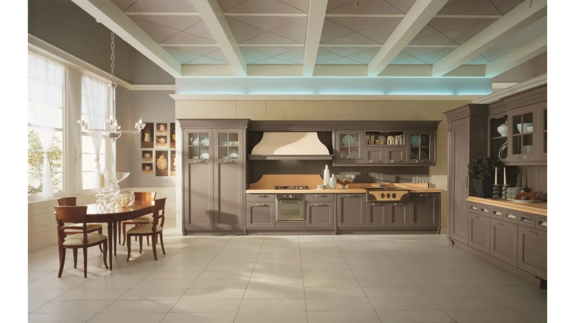 Cucina Classica angolare Opera di Aster Cucine