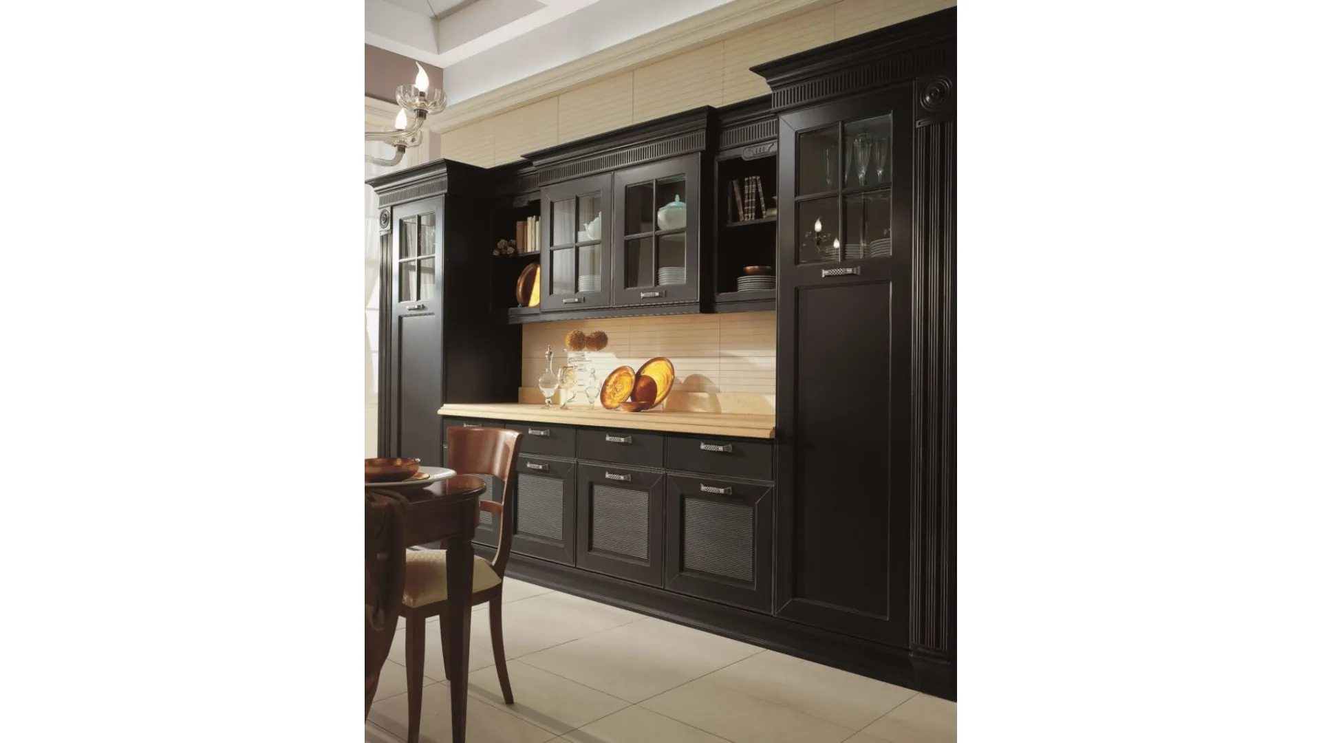 Cucina Classica lineare Opera di Aster Cucine