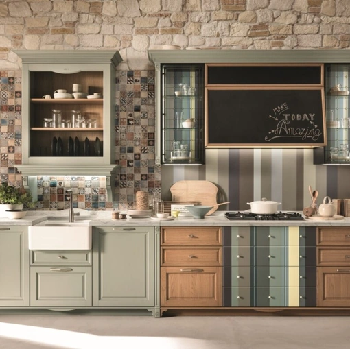 Cucina Classica Portrait lineare di Aster Cucine
