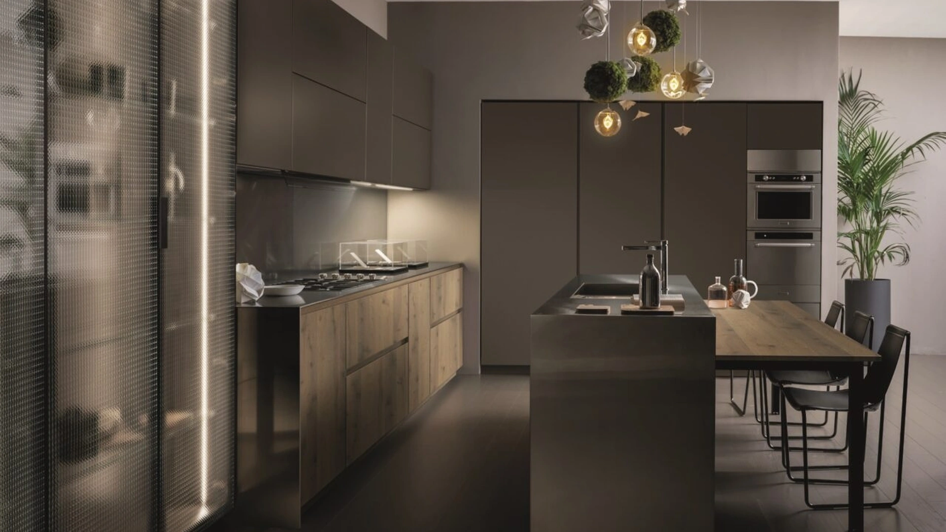 Cucina Design Factory con isola di Aster Cucine