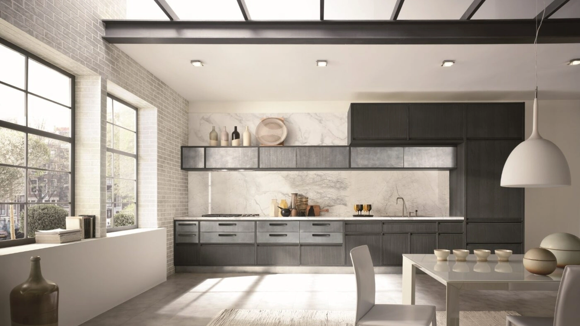 Cucina Design Timeline lineare di Aster Cucine