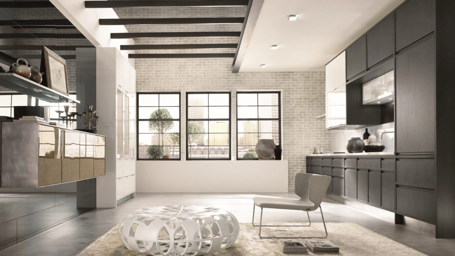 Cucina Design Timeline lineare di Aster Cucine