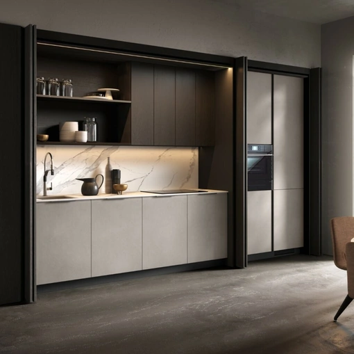 Cucina Design Brera Academy lineare di Aster Cucine