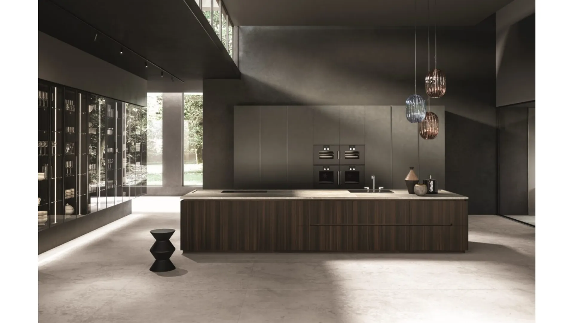 Cucina Design con isola Contempora di Aster Cucine