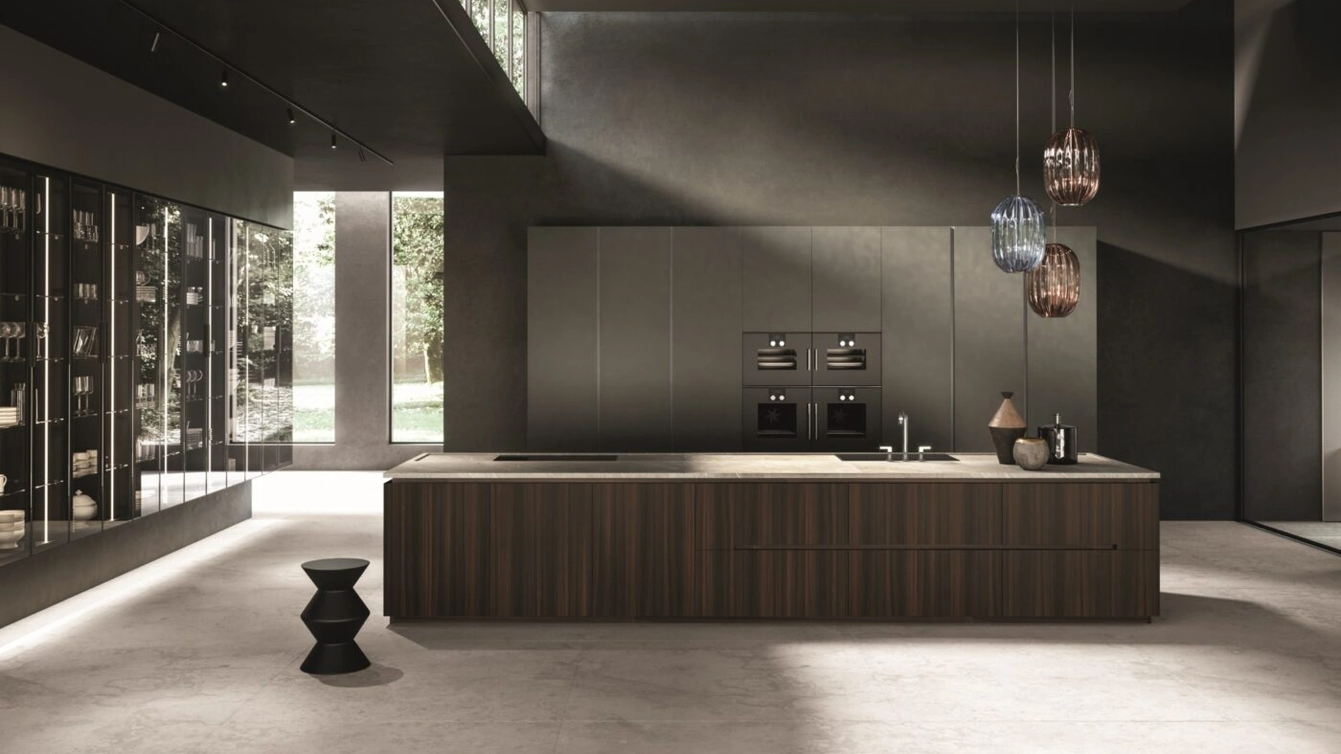 Cucina Design Contempora in legno di Aster Cucine