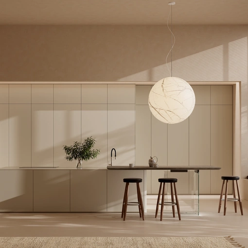 Cucina Design con isola One 02 di Ernestomeda