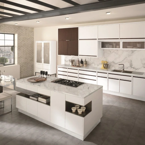 Cucina Design Timeline con isola di Aster Cucine