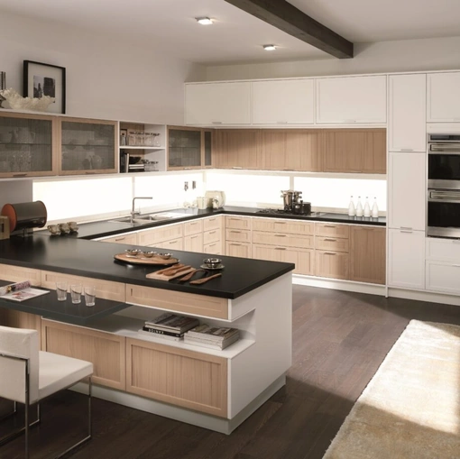 Cucina Design Timeline con penisola di Aster Cucine