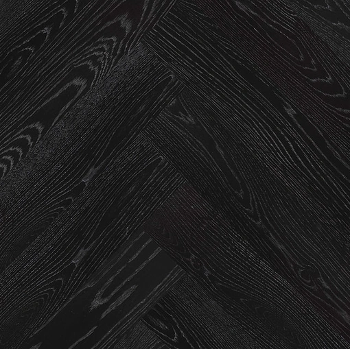 Parquet Floor Assiti Spine Black in essenza rovere di Giacobazzi