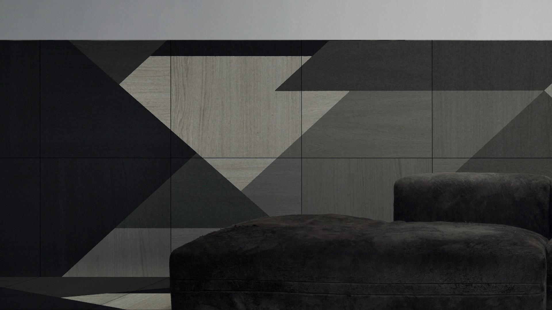Parquet Grafiche Abstract in impiallacciatura frassino su supporto in multistratodi Giacobazzi