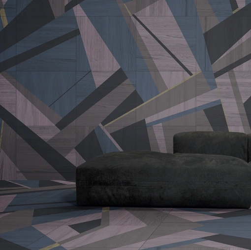Parquet Grafiche Clipper in impiallacciatura rovere su supporto in multistratodi Giacobazzi