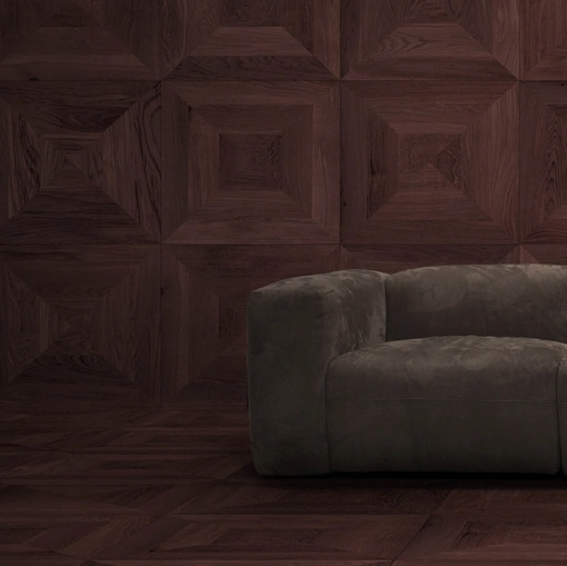 Parquet Mattonelle Diamante in essenza di rovere europeo di Giacobazzi