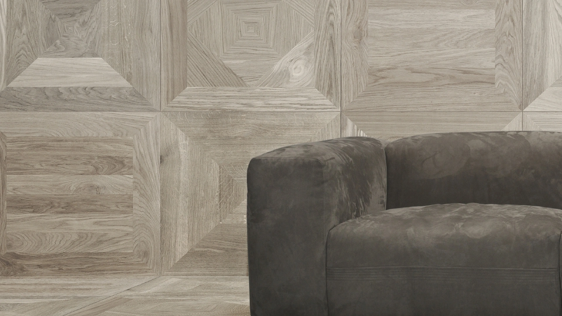 Parquet Mattonelle Mosaico A in essenza di rovere europeo di Giacobazzi